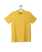 Yellow Half Sleeve Plain Kids T-Shirt