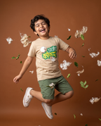 Aajicha Kokru - Beige - Unisex Kids T-shirt