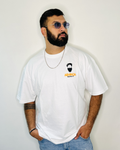 Abhanga Repost - White - Unisex Oversized Adults T-shirt