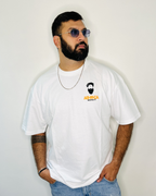 Abhanga Repost - White - Unisex Oversized Adults T-shirt
