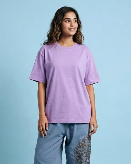 Opera Mauve - Unisex Oversized Adults T-shirt – Adimanav Studios