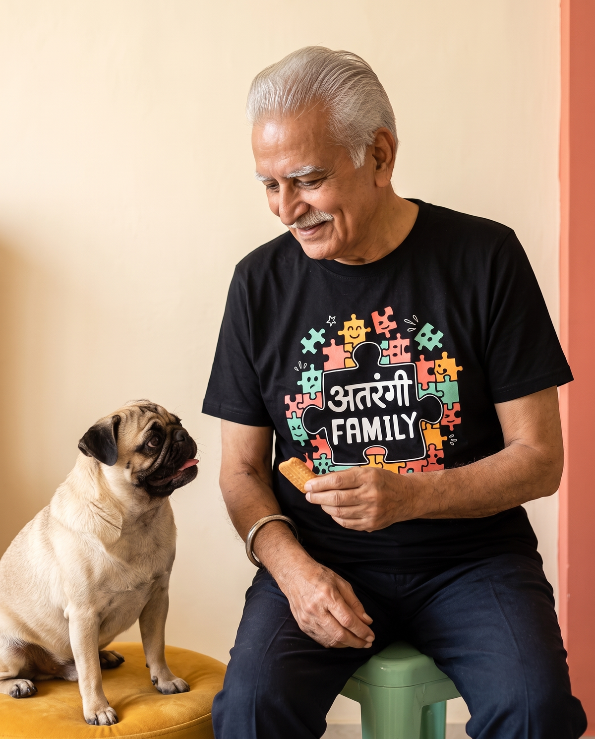 Atarangi Family - Black - Unisex Adults T-shirt