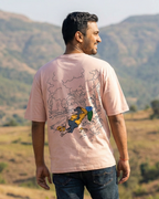 Befikar Parinda - Light Caramel - Oversized Adults T-Shirt