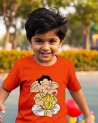 The Big Modak - Orange - Unisex Kids T-shirt