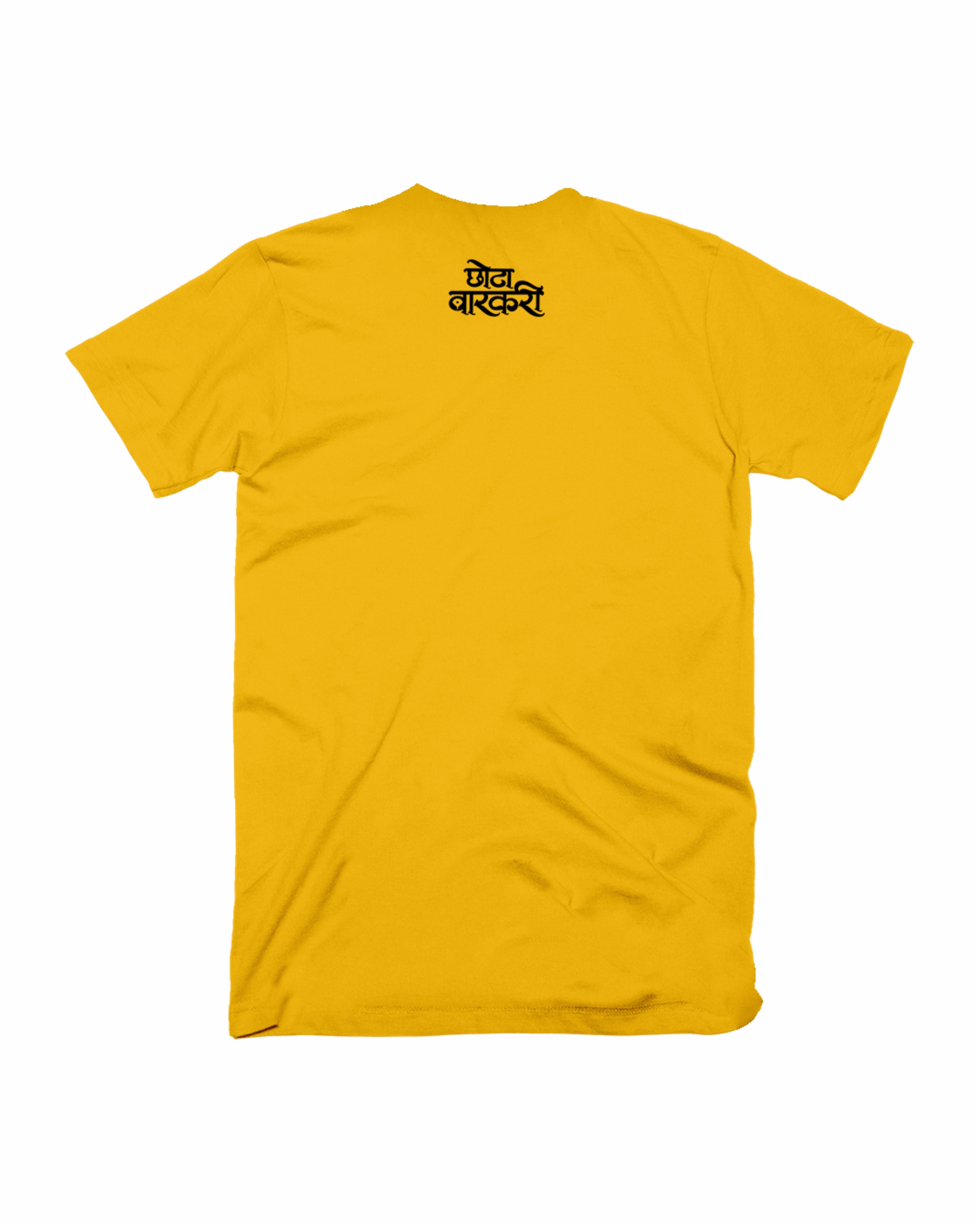 Zinda Hoon Yaar Kaapi Hai - Yellow - Unisex Adults T-shirt