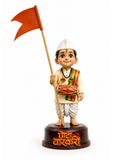 3D Printed Chhota Varkari Miniature Statue - 5 Inches