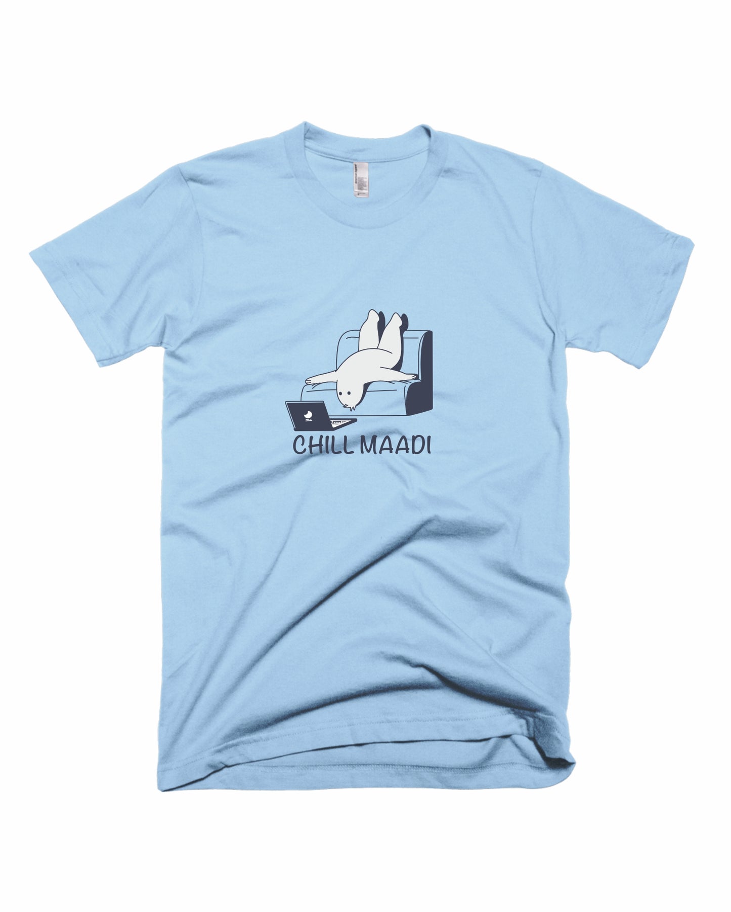 Chill Maadi - Light Blue - Unisex Adults T-shirt