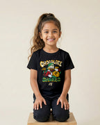 Shares Over Chocolates - Black - Unisex Kids T-shirt