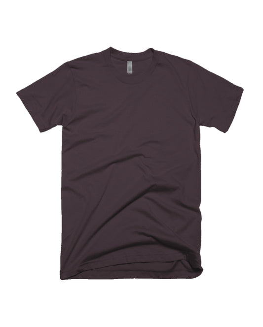 Black Half Sleeve Plain T-Shirt