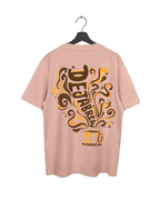Deja Brew - Light Caramel - Oversized Adults T-Shirt