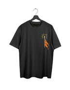 Dhwajdhari - Black - Oversized Adults T-Shirt