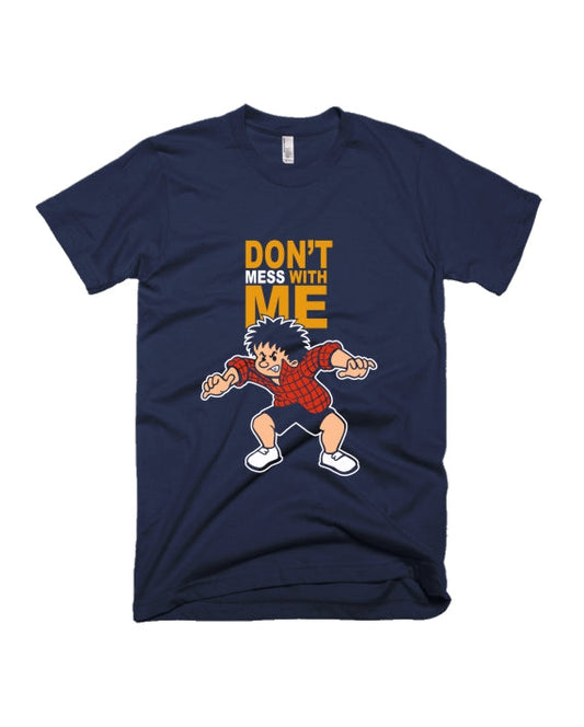 Don't Mess With Me - Chintoo - Navy Blue - Unisex Adults T-shirt