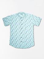 Elephant Shades - Sanganeri Print - Men’s Pure Cotton Regular Shirt