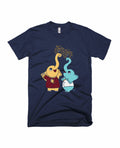 Elephants Diwali - Navy Blue - Unisex Adults T-shirt