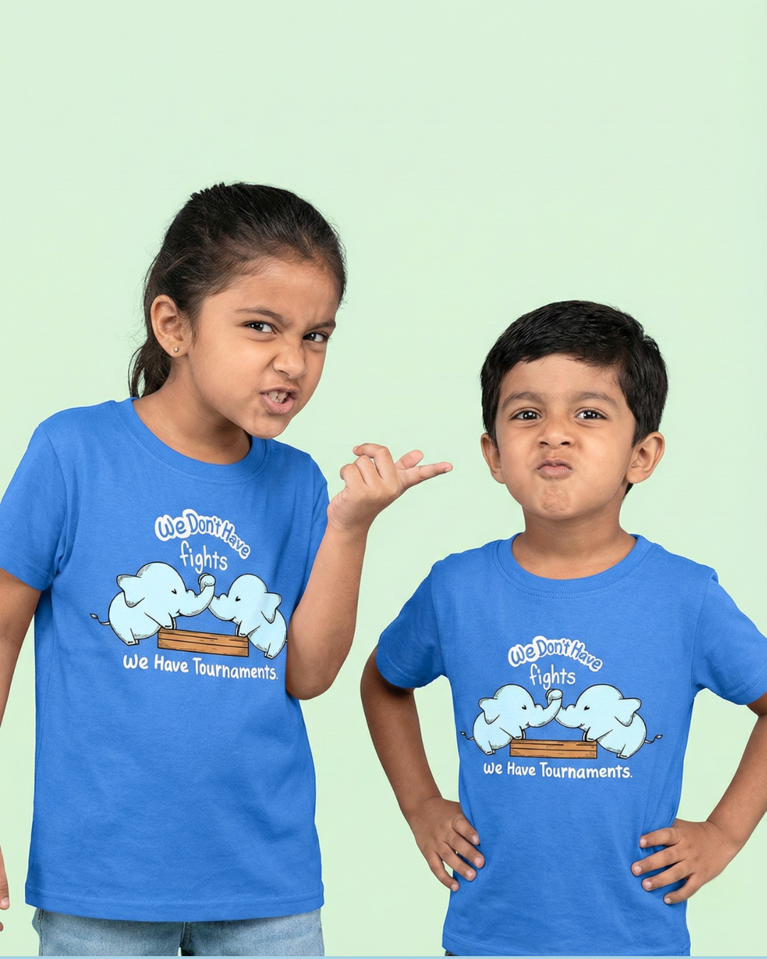 Fights Tournaments - Ice Blue - Unisex Kids T-shirt