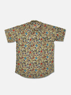 Floral Kalamkari - Handblock Print - Men’s Pure Cotton Regular Shirt