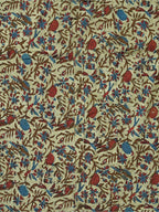 Floral Kalamkari - Handblock Print - Men’s Pure Cotton Regular Shirt