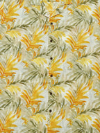 Golden Palms - Sanganeri Print - Unisex Pure Cotton Cuban Collar Shirt
