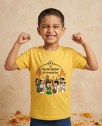 Gopalancha Mela - Yellow - Chintoo - Unisex Kids T-shirt