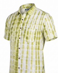 Tie & Dye - Green - Handblock Print - Men’s Pure Cotton Regular Shirt