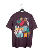 GTA6 - Grape Wine - Oversized Adults T-Shirt