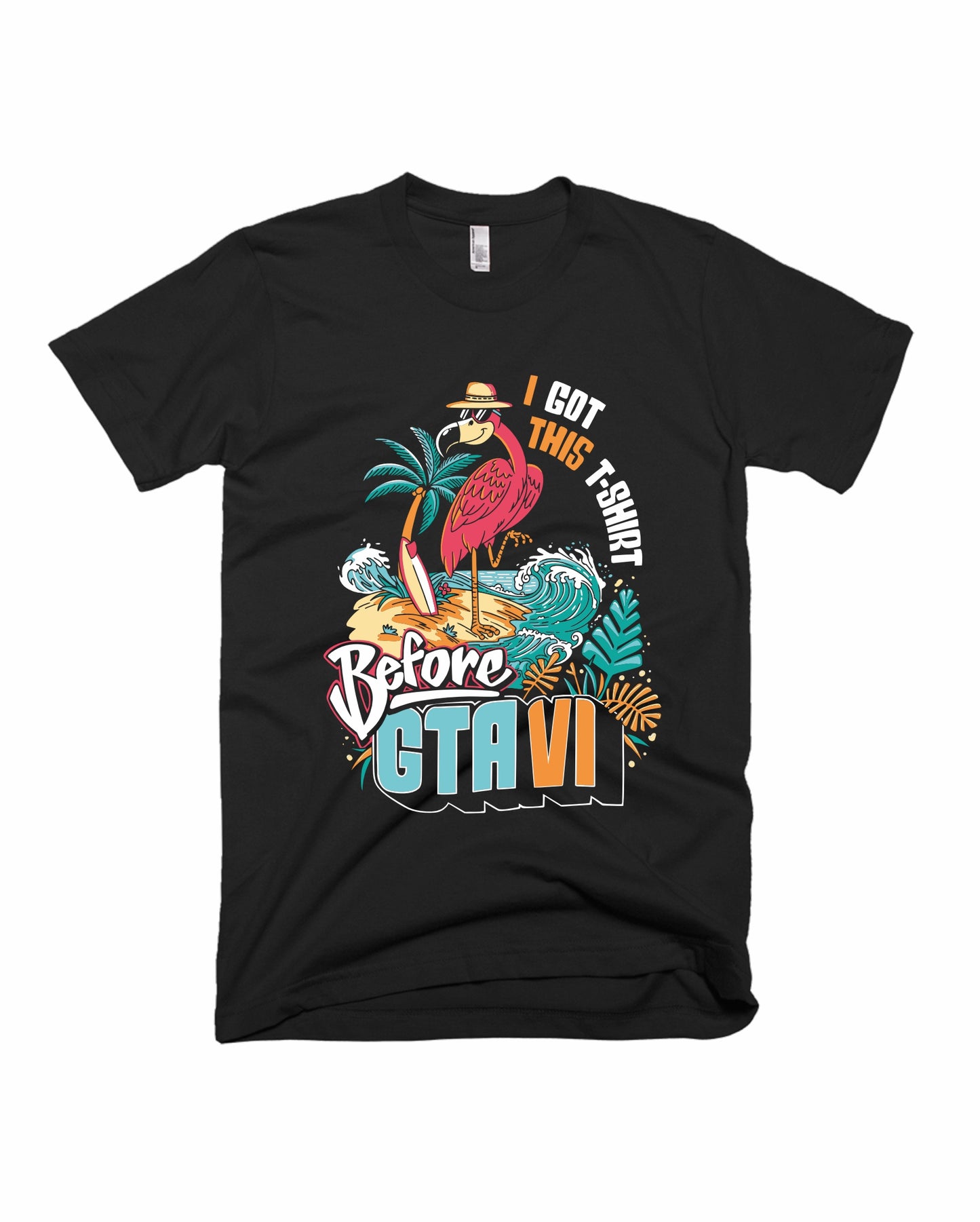 Before GTA VI - Black - Unisex Adults T-shirt