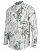 Jungle Safari - Handblock Print - Mens Pure Cotton Short Kurta