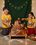 Killa Diwali - Yellow - Chintoo - Unisex Kids T-shirt