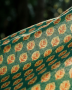Leafy Green - Handblock Print - Men’s Pure Cotton Regular Shirt