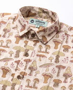 The Magic Mushroom - Kids Pure Cotton Printed Shirt