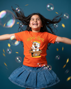 Maucha Pillu - Orange - Unisex Kids T-shirt