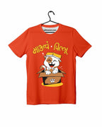 Maucha Pillu - Orange - Unisex Kids T-shirt