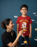 Maucha Pillu - Red - Unisex Kids T-shirt
