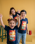 Naste Udyog Kendra - Navy Blue - Unisex Kids T-shirt