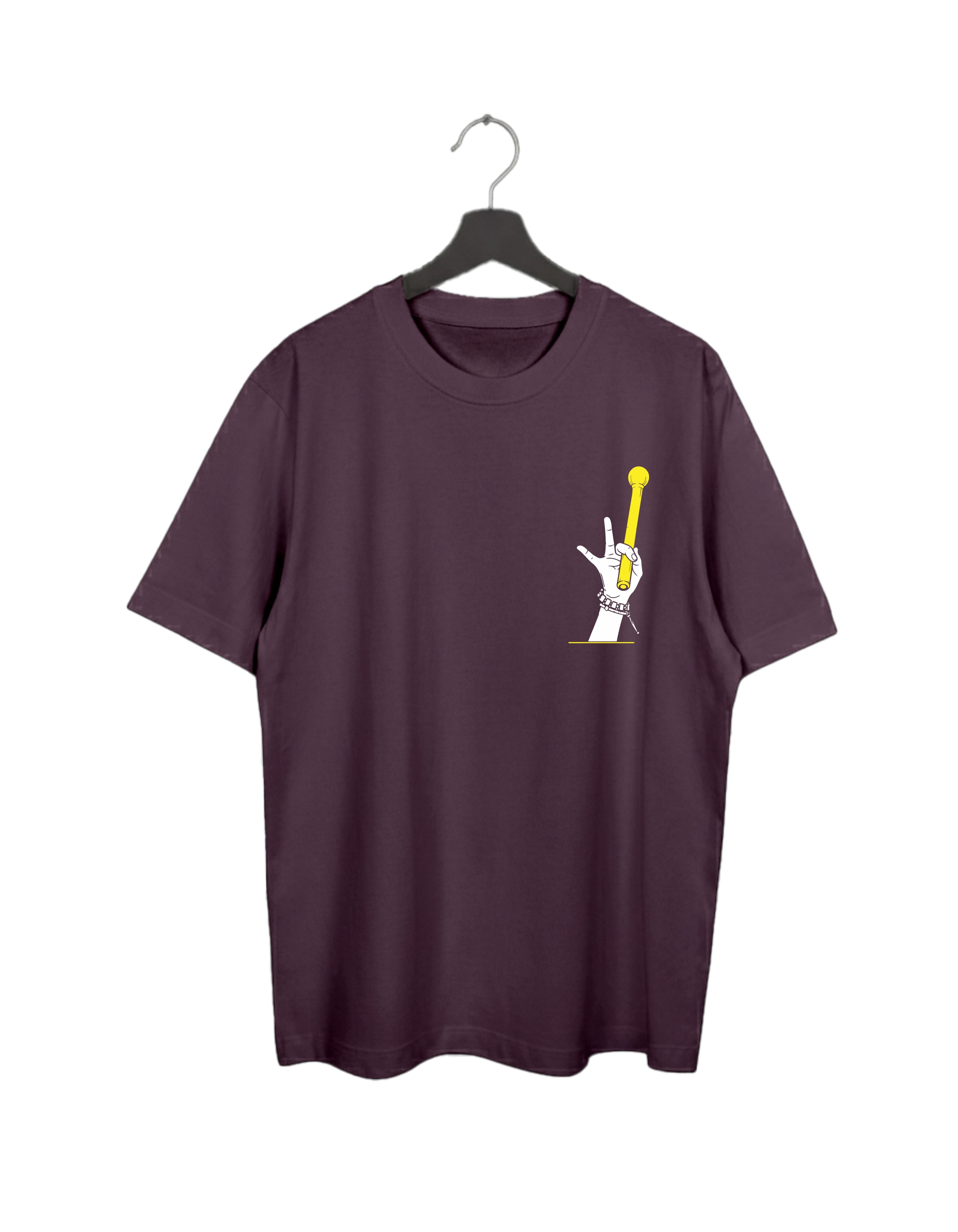 Pathakwale - Grape Wine - Oversized Adults T-Shirt