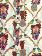 Pineapple Birds - Sanganeri Print – Men’s Pure Cotton Regular Shirt