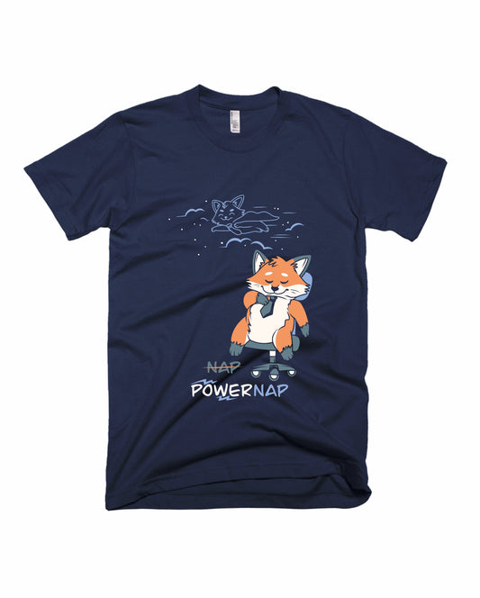 Powernap - Navy Blue - Unisex Adults T-shirt