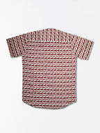 Red Swans - Sanganeri Print - Men’s Pure Cotton Regular Shirt