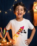 Rocket Boy - White - Unisex Kids T-shirt