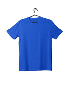 Royal Blue Half Sleeve Plain Kids T-Shirt
