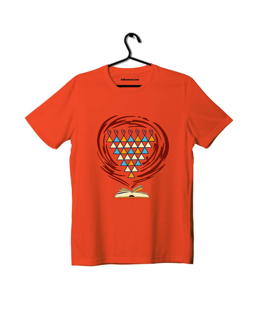 Saraswati - Orange - Unisex Kids T-shirt