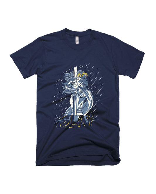 Slay - Navy Blue - Womens T-shirt