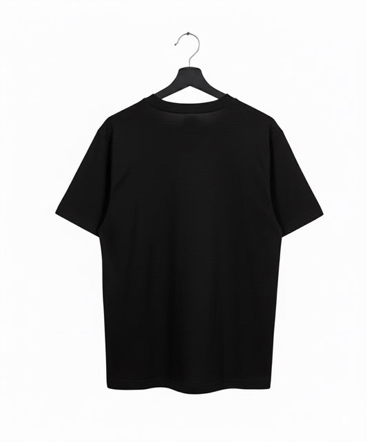 Solid Black - Unisex Oversized Adults T-shirt