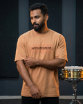 Tarri Vitruvian - Light Caramel - Oversized Adults T-Shirt