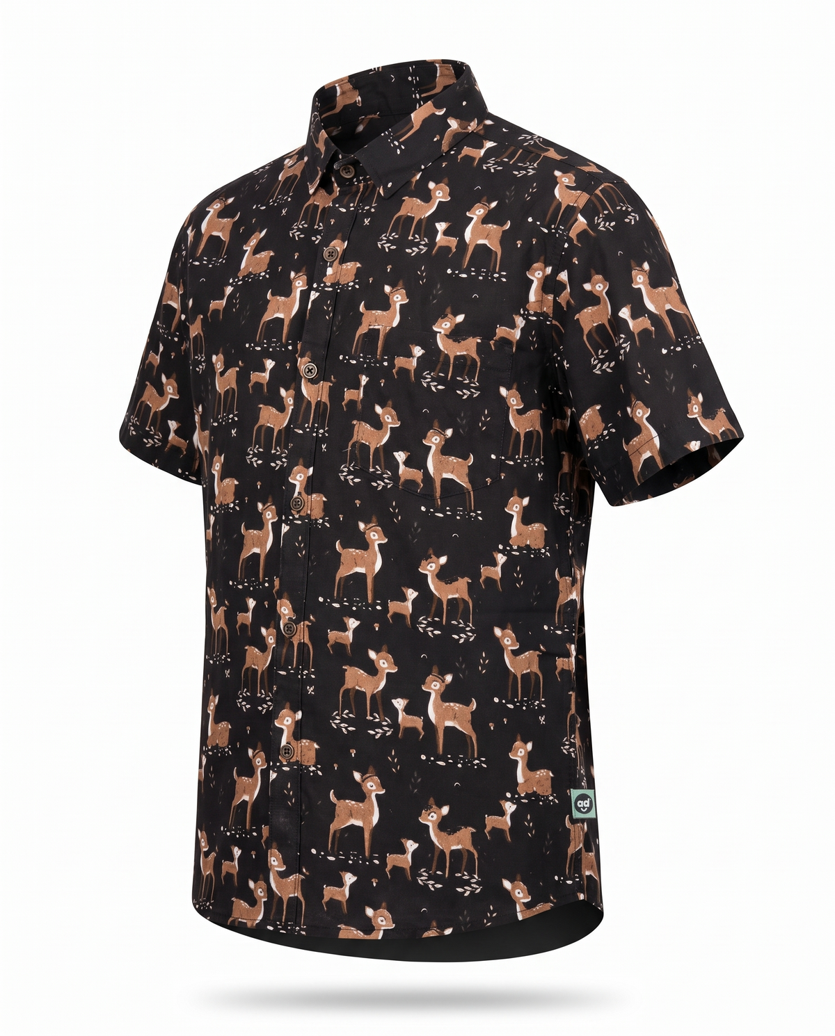 The Bambi Night - Kids Pure Cotton Printed Shirt