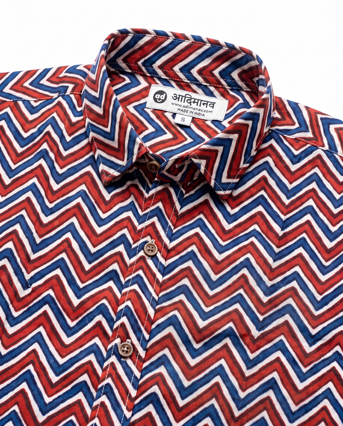 The Color Wave - Kids Pure Cotton Printed Shirt