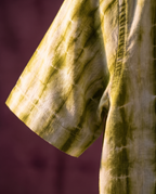 Tie & Dye - Green - Handblock Print - Men’s Pure Cotton Regular Shirt