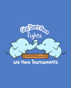 Fights Tournaments - Ice Blue - Unisex Kids T-shirt