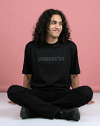 Underrated - Minimal Oversized Adults T-Shirt