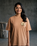 Vaadak - Light Caramel - Unisex Oversized Adults T-Shirt